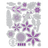 Sizzix Clear Stamps with Framelits Die Winter Florals (24+44pcs) by Vicki Boutin (667192) Sizzix Clear Stamps with Framelits Die Winter Florals (24+44pcs) by Vicki Boutin (667192)