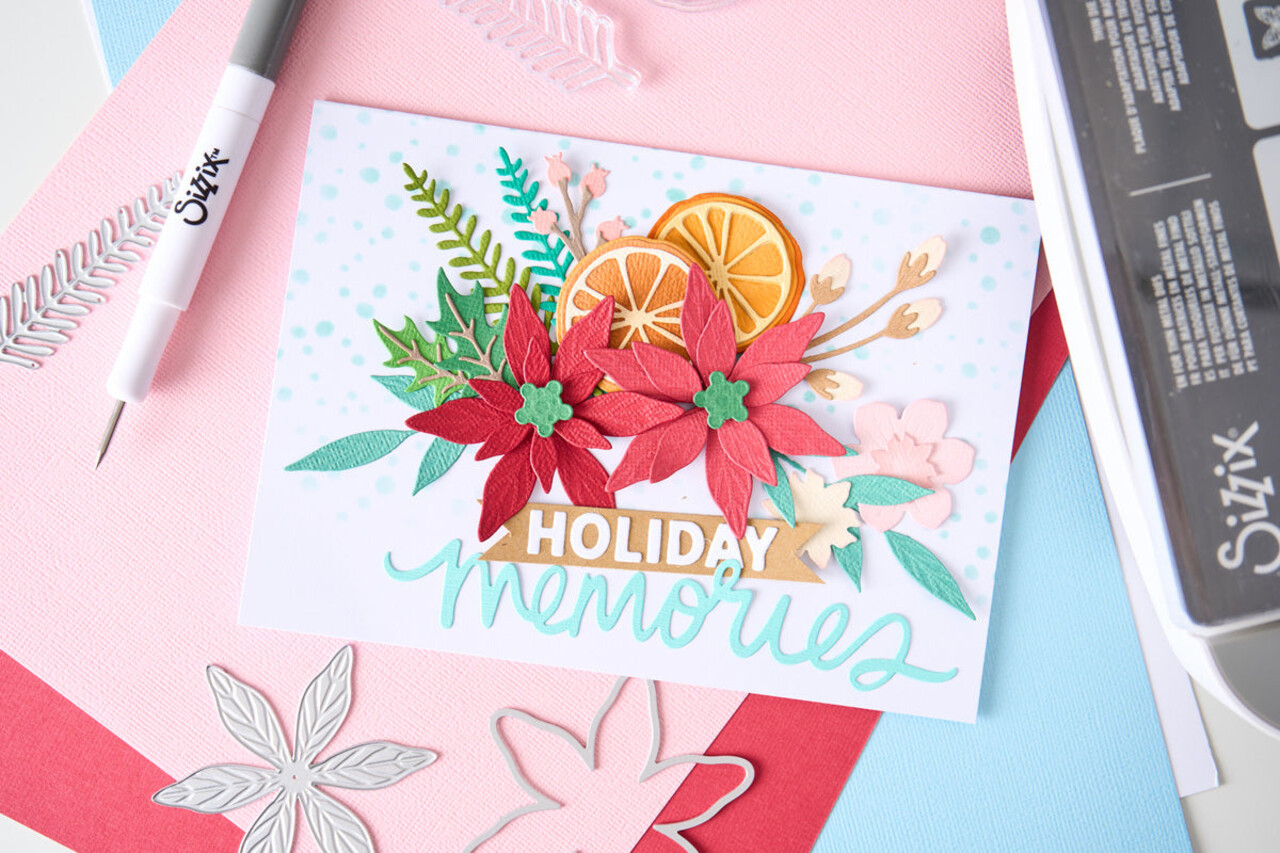 Sizzix Clear Stamps with Framelits Die Winter Florals (24+44pcs) by Vicki Boutin (667192) Sizzix Clear Stamps with Framelits Die Winter Florals (24+44pcs) by Vicki Boutin (667192)