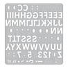 Sizzix Thinlits Die Mini Bold Alpha by Vicki Boutin (667198) Sizzix Thinlits Die Mini Bold Alpha by Vicki Boutin (667198)