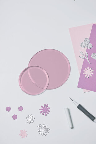 Sizzix Circular Cutting Pads Ø3,5+5 Inch Lilac (2pcs) (667259) Sizzix Circular Cutting Pads Ø3,5+5 Inch Lilac (2pcs) (667259)