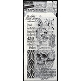 Stampers Anonymous Tim Holtz Clear Stamp and Stencil Foreboding (THMM200)