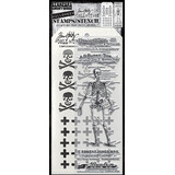 Stampers Anonymous Tim Holtz Clear Stamp and Stencil The Chemist (THMM202)