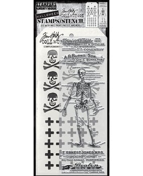 Stampers Anonymous Tim Holtz Clear Stamp and Stencil The Chemist (THMM202) Stampers Anonymous Tim Holtz Clear Stamp and Stencil The Chemist (THMM202)