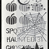 Stampers Anonymous Tim Holtz Clear Stamp and Stencil Halloween Cutouts (THMM203) Stampers Anonymous Tim Holtz Clear Stamp and Stencil Halloween Cutouts (THMM203)