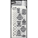Stampers Anonymous Tim Holtz Clear Stamp and Stencil Halloween Tidbits (THMM204)
