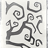 Stampers Anonymous Tim Holtz Twisted Layering Stencil (THS065) Stampers Anonymous Tim Holtz Twisted Layering Stencil (THS065)