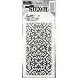 Stampers Anonymous Tim Holtz Flames Layering Stencil (THS091)