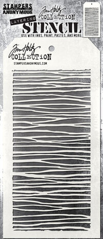 Stampers Anonymous Tim Holtz String Layering Stencil (THS103) Stampers Anonymous Tim Holtz String Layering Stencil (THS103)