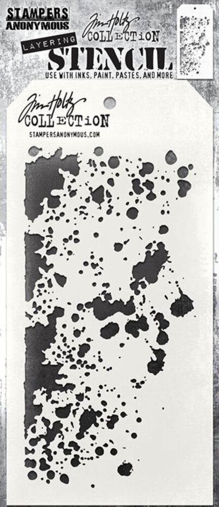 Stampers Anonymous Tim Holtz Grime Layering Stencil (THS130) Stampers Anonymous Tim Holtz Grime Layering Stencil (THS130)