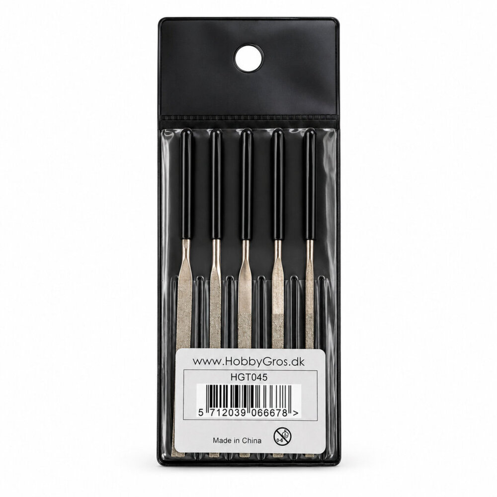 HobbyGros Diamond Files (5pcs) (HGT045) HobbyGros Diamond Files (5pcs) (HGT045)