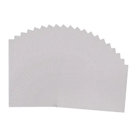 Vaessen Creative Glitter Cardstock A4 Silver 250gsm (20pcs) (2932-015) Vaessen Creative Glitter Cardstock A4 Silver 250gsm (20pcs) (2932-015)