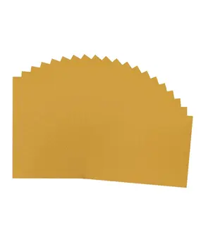 Vaessen Creative Glitter Cardstock A4 Gold 250gsm (20pcs) (2932-017)