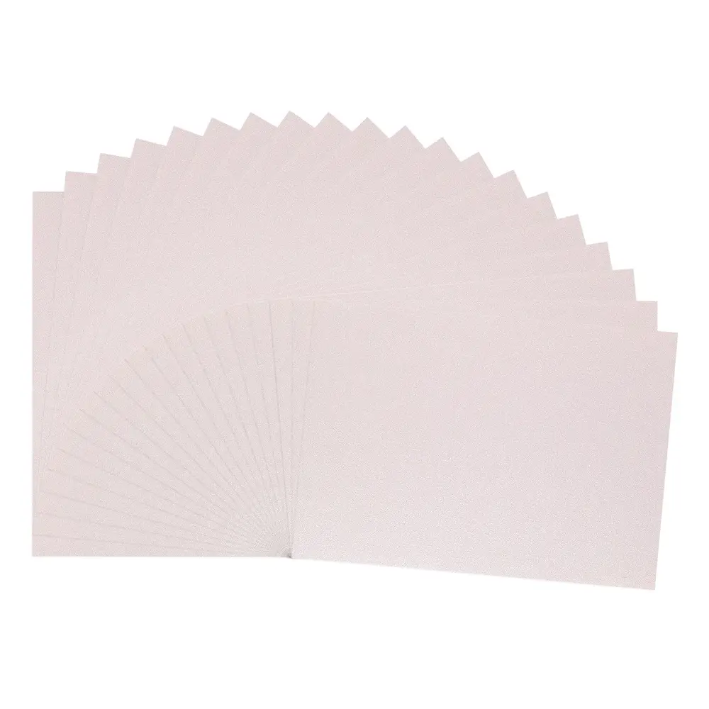 Vaessen Creative Glitter Cardstock A4 White 250gsm (20pcs) (2932-018) Vaessen Creative Glitter Cardstock A4 White 250gsm (20pcs) (2932-018)