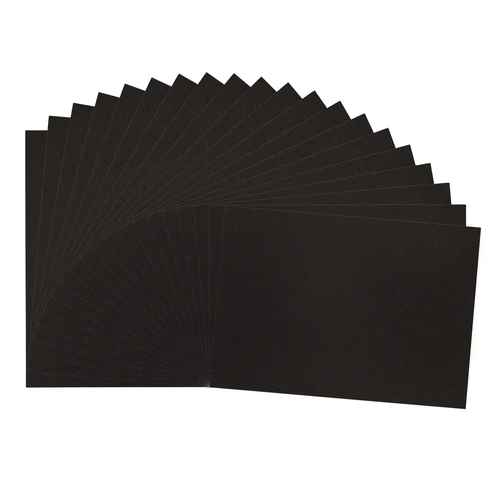 Vaessen Creative Glitter Cardstock A4 Black 250gsm (20pcs) (2932-019) Vaessen Creative Glitter Cardstock A4 Black 250gsm (20pcs) (2932-019)