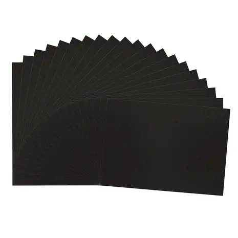 Vaessen Creative Glitter Cardstock A4 Black 250gsm (20pcs) (2932-019) Vaessen Creative Glitter Cardstock A4 Black 250gsm (20pcs) (2932-019)