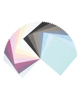 Vaessen Creative Smooth Cardstock Assortment 12x12 Inch (1214-64)