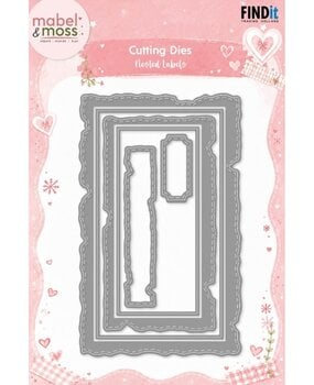 Mabel And Moss Cutting Dies Nested Labels (MMD10001)