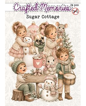 Creatief Art Sugar Cottage Die-Cuts Creative CutOuts (CM-DC-009) Creatief Art Sugar Cottage Die-Cuts Creative CutOuts (CM-DC-009)