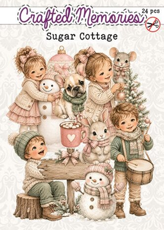 Creatief Art Sugar Cottage Die-Cuts Creative CutOuts (CM-DC-009) Creatief Art Sugar Cottage Die-Cuts Creative CutOuts (CM-DC-009)