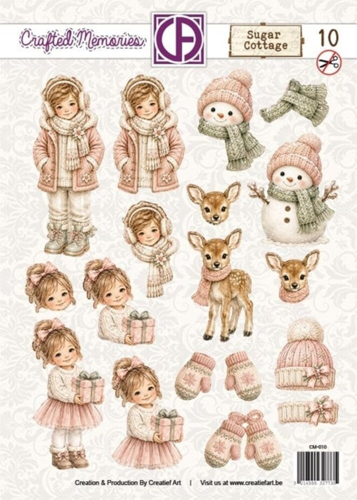 Creatief Art Sugar Cottage 10 Stansvel (CM-010) Creatief Art Sugar Cottage 10 Stansvel (CM-010)