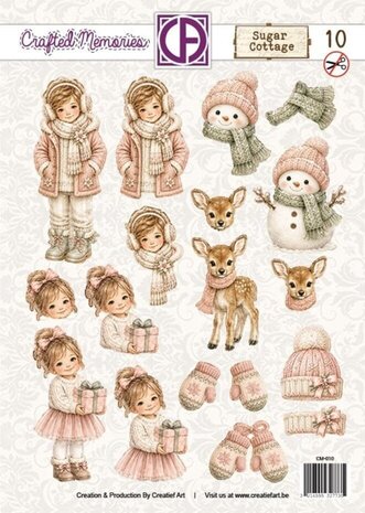 Creatief Art Sugar Cottage 10 Stansvel (CM-010) Creatief Art Sugar Cottage 10 Stansvel (CM-010)