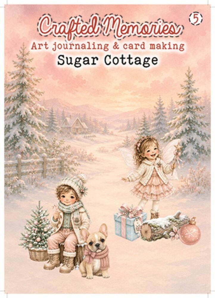 Creatief Art Sugar Cottage Art Journaling & Card Making Book (CM-BOEK-005) Creatief Art Sugar Cottage Art Journaling & Card Making Book (CM-BOEK-005)