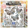 AALL and Create Masking Stencil 6x6 Inch Prendre Son Envol (AALL-PC-274) AALL and Create Masking Stencil 6x6 Inch Prendre Son Envol (AALL-PC-274)
