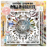 AALL and Create Masking Stencil 6x6 Inch Coquelicot Nouveau (AALL-PC-276) AALL and Create Masking Stencil 6x6 Inch Coquelicot Nouveau (AALL-PC-276)