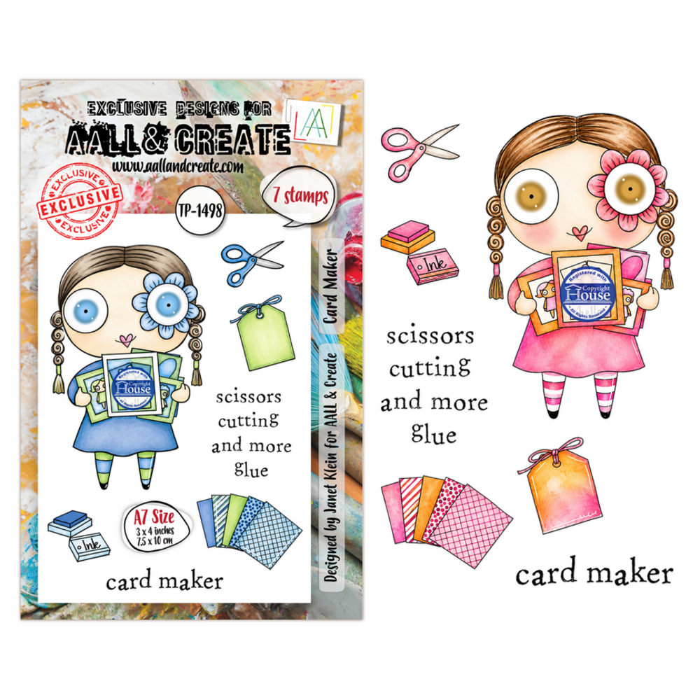 AALL and Create Clear Stamp Set A7 Card Maker (AALL-TP-1498) AALL and Create Clear Stamp Set A7 Card Maker (AALL-TP-1498)
