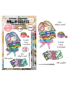 AALL and Create Clear Stamp Set A7 Fabric Habit (AALL-TP-1499) AALL and Create Clear Stamp Set A7 Fabric Habit (AALL-TP-1499)