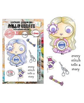 AALL and Create Clear Stamp Set A7 The Stitcher (AALL-TP-1501) AALL and Create Clear Stamp Set A7 The Stitcher (AALL-TP-1501)