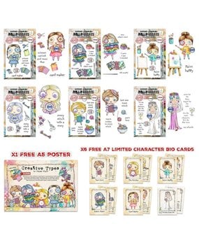 AALL and Create Creative Types Stamp Bundle (AALL-PCK-JK007) AALL and Create Creative Types Stamp Bundle (AALL-PCK-JK007)