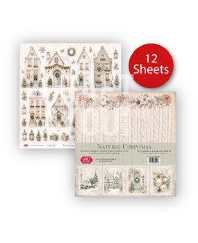 Craft & You PRE-ORDER Natural Christmas 12x12 Inch Paper Pack (12pcs) (CPS-NC30-12) Craft & You PRE-ORDER Natural Christmas 12x12 Inch Paper Pack (12pcs) (CPS-NC30-12)