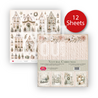 Craft & You PRE-ORDER Natural Christmas 12x12 Inch Paper Pack (12pcs) (CPS-NC30-12) Craft & You PRE-ORDER Natural Christmas 12x12 Inch Paper Pack (12pcs) (CPS-NC30-12)