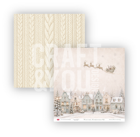Craft & You PRE-ORDER Natural Christmas 12x12 Inch Paper Pack (12pcs) (CPS-NC30-12) Craft & You PRE-ORDER Natural Christmas 12x12 Inch Paper Pack (12pcs) (CPS-NC30-12)