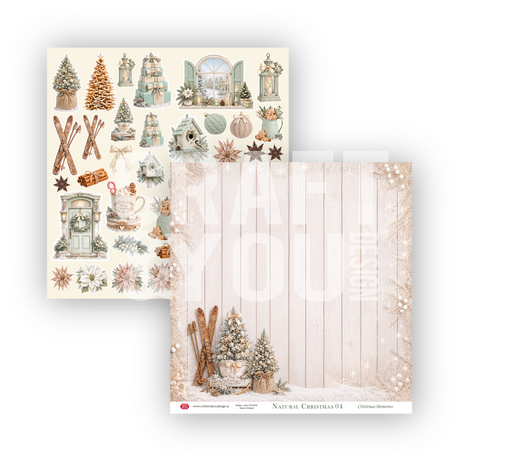 Craft & You PRE-ORDER Natural Christmas 12x12 Inch Paper Pack (6pcs) (CPS-NC30-6) Craft & You PRE-ORDER Natural Christmas 12x12 Inch Paper Pack (6pcs) (CPS-NC30-6)