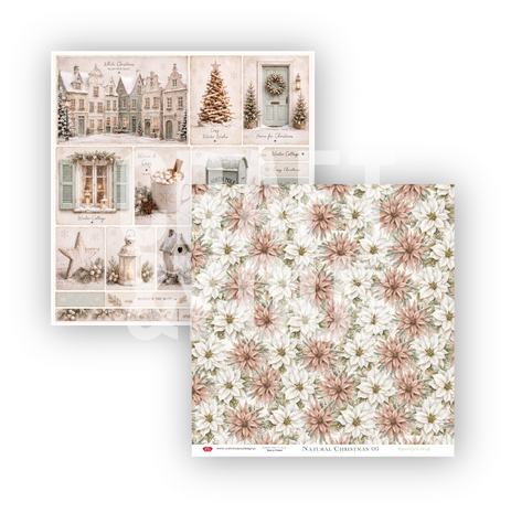 Craft & You PRE-ORDER Natural Christmas 12x12 Inch Paper Pack (6pcs) (CPS-NC30-6) Craft & You PRE-ORDER Natural Christmas 12x12 Inch Paper Pack (6pcs) (CPS-NC30-6)