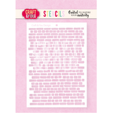 Craft & You PRE-ORDER Masking Stencil Bricks (SC023) Craft & You PRE-ORDER Masking Stencil Bricks (SC023)