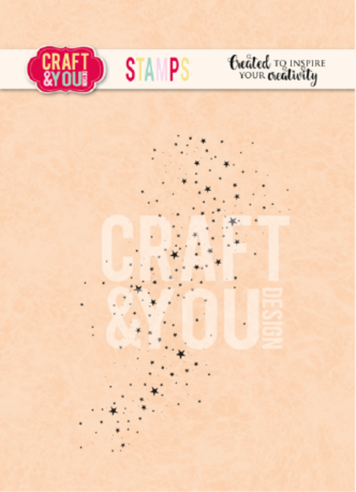 Craft & You PRE-ORDER Clear Stamp Stardust (CS060) Craft & You PRE-ORDER Clear Stamp Stardust (CS060)