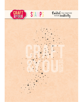 Craft & You PRE-ORDER Clear Stamp Stardust (CS060) Craft & You PRE-ORDER Clear Stamp Stardust (CS060)