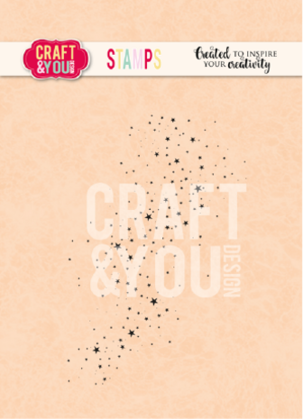 Craft & You PRE-ORDER Clear Stamp Stardust (CS060) Craft & You PRE-ORDER Clear Stamp Stardust (CS060)