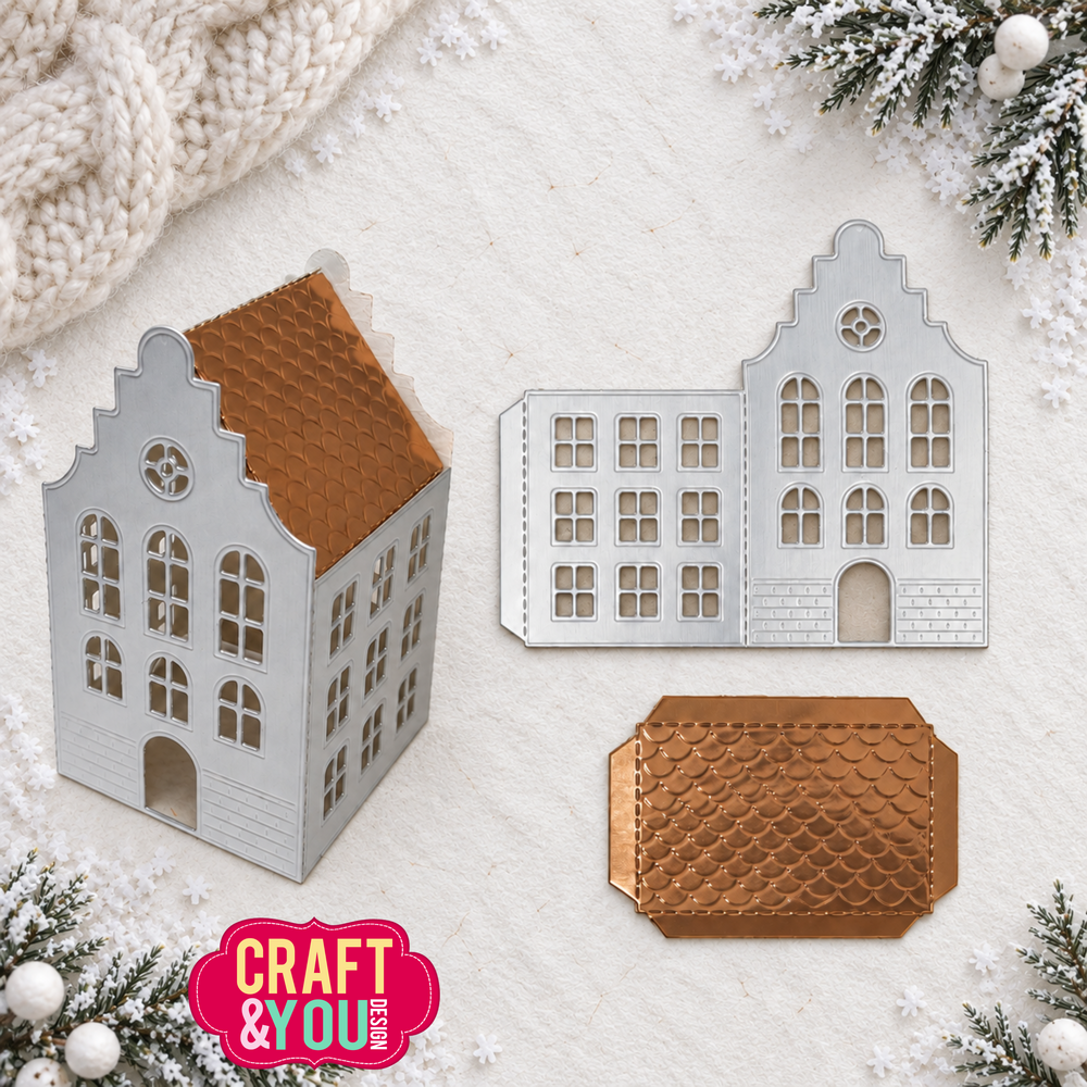 Craft & You PRE-ORDER Dies Lantern House (CW426) Craft & You PRE-ORDER Dies Lantern House (CW426)