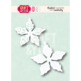 Craft & You PRE-ORDER Dies Poinsettia 1 (CW428) Craft & You PRE-ORDER Dies Poinsettia 1 (CW428)
