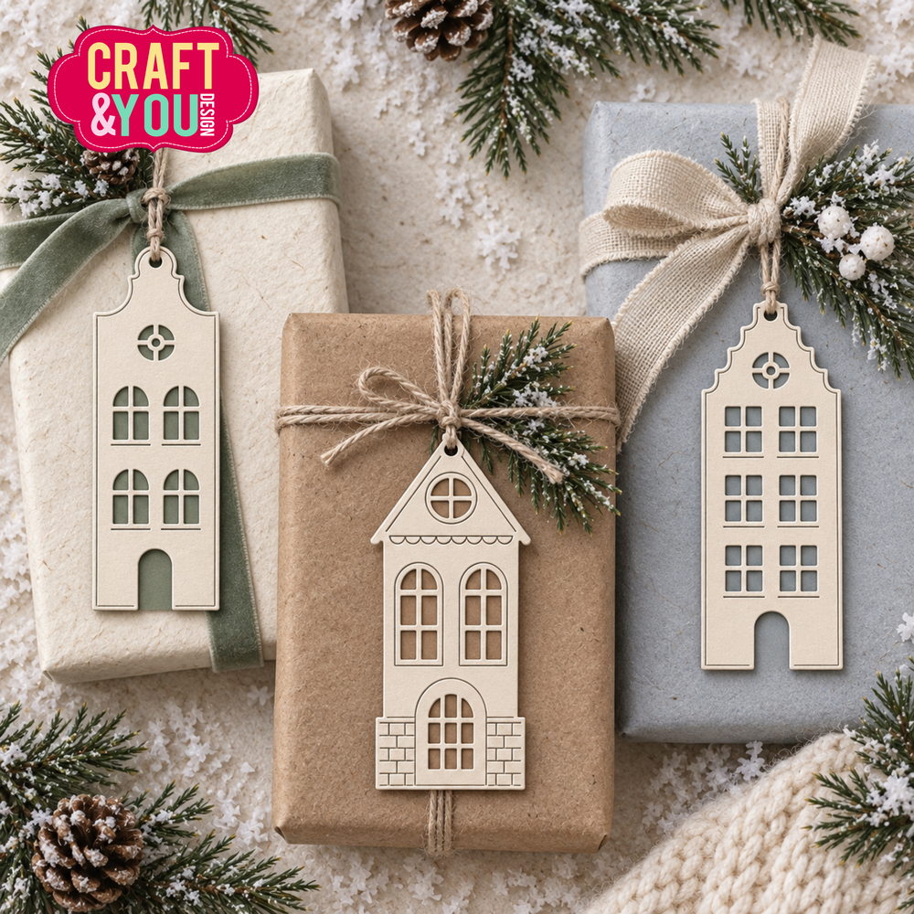 Craft & You PRE-ORDER Dies Tenement Houses (CW430) Craft & You PRE-ORDER Dies Tenement Houses (CW430)