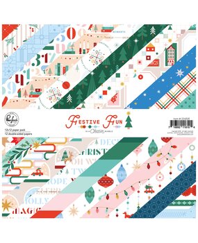 Pinkfresh Studio PRE-ORDER Festive Fun 12x12 inch Paper Pack (334626) Pinkfresh Studio PRE-ORDER Festive Fun 12x12 inch Paper Pack (334626)