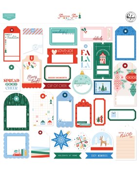 Pinkfresh Studio Festive Fun Tag Ephemera (336326) Pinkfresh Studio Festive Fun Tag Ephemera (336326)