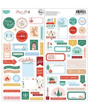Pinkfresh Studio PRE-ORDER Festive Fun Cardstock Stickers (336226) Pinkfresh Studio PRE-ORDER Festive Fun Cardstock Stickers (336226)