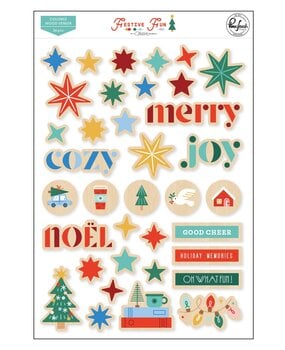 Pinkfresh Studio PRE-ORDER Festive Fun Colored Wood Veneer (336426) Pinkfresh Studio PRE-ORDER Festive Fun Colored Wood Veneer (336426)