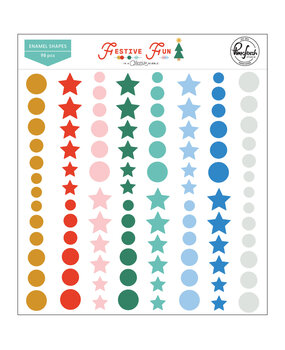 Pinkfresh Studio PRE-ORDER Festive Fun Enamel Shapes (336826) Pinkfresh Studio PRE-ORDER Festive Fun Enamel Shapes (336826)