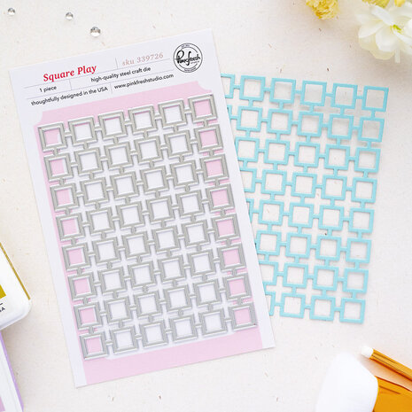 Pinkfresh Studio PRE-ORDER The Simple Things Coverplate Die Square Play (339726) Pinkfresh Studio PRE-ORDER The Simple Things Coverplate Die Square Play (339726)